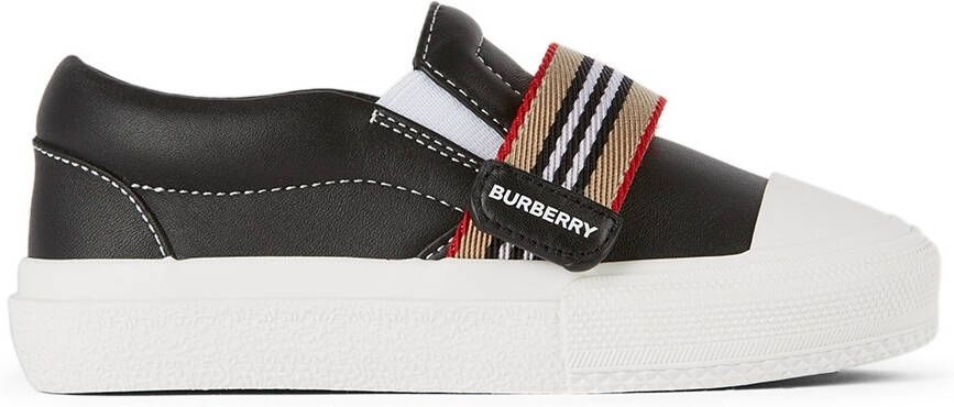Burberry Baby Icon Stripe Ben Slip-On Sneakers - Picture 4