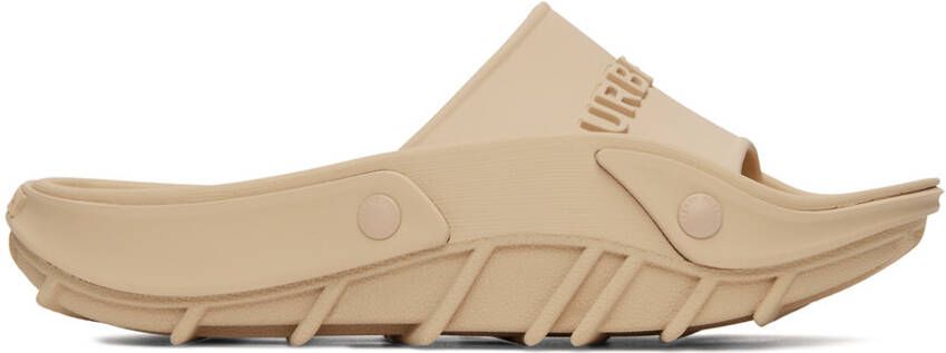 Burberry Beige Sculptural Sandals