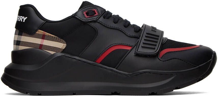 Burberry Black Check Sneakers
