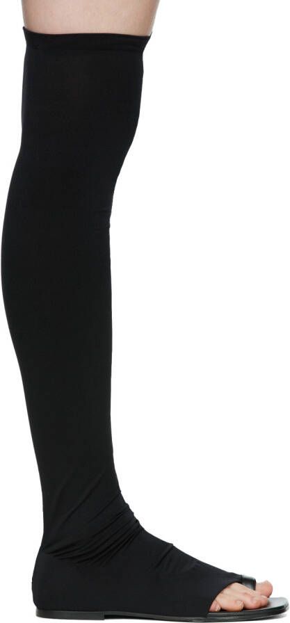 Burberry Black Marleyton Boots - Picture 5