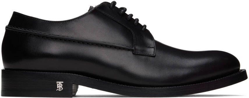 Burberry Black Monogram Derbys - Picture 5