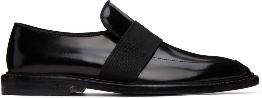 Burberry Black Ribbon Detail Loafers - Picture 5