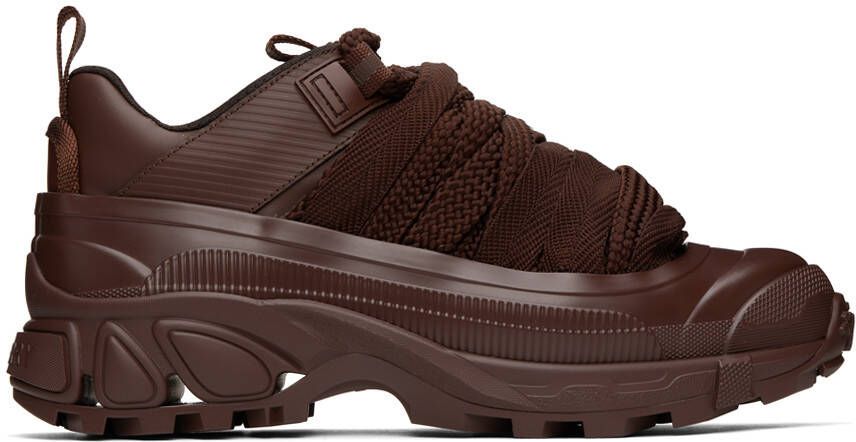 Burberry Brown Arthur Sneakers