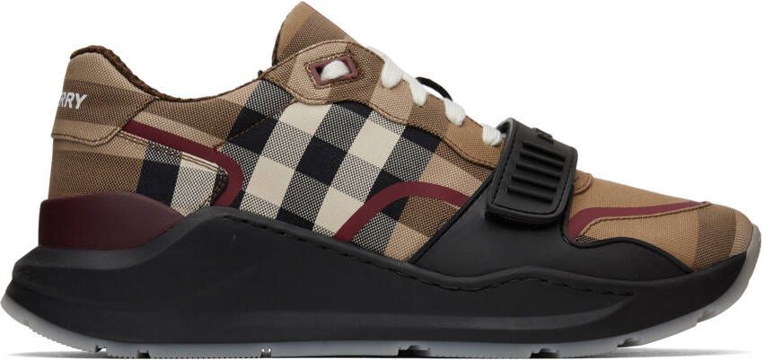 Burberry Brown Ramsey Sneakers