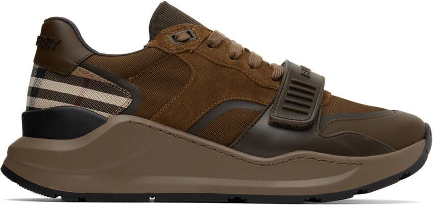 Burberry Brown Ramsey Sneakers