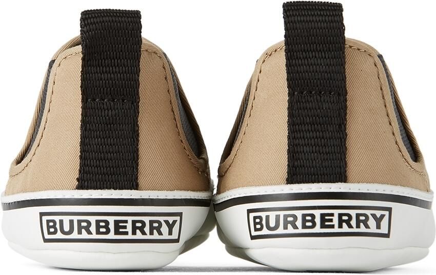 Burberry Baby Beige Thomas Bear Chelsea Boots - Picture 3