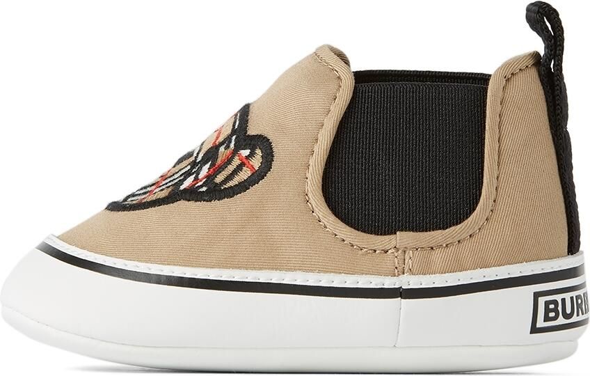 Burberry Baby Beige Thomas Bear Chelsea Boots - Picture 2