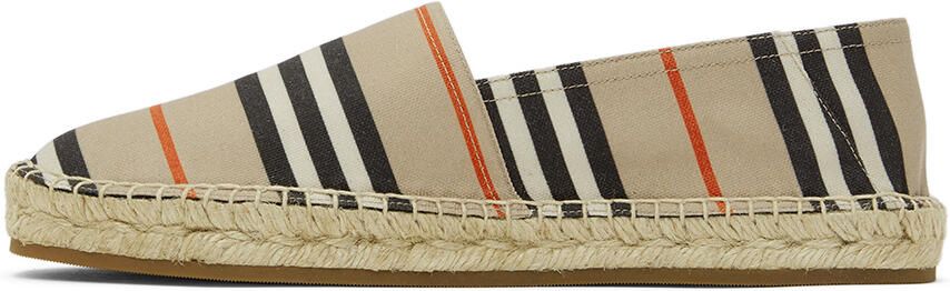 Burberry Beige Icon Stripe Alport Espadrilles - Picture 2