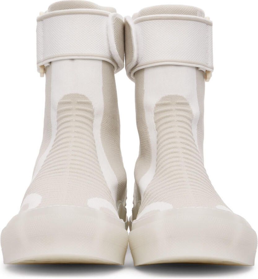 Burberry Beige Sub High Top Sneakers