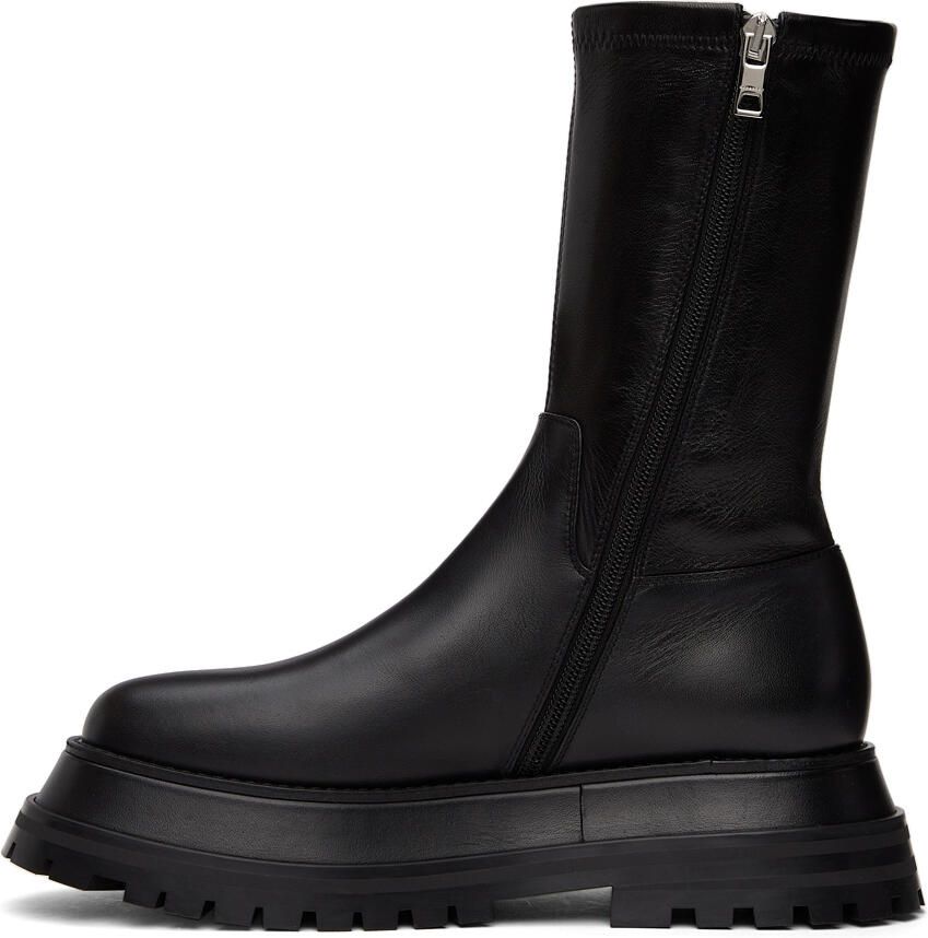 Burberry Black Hurr Ankle Boots