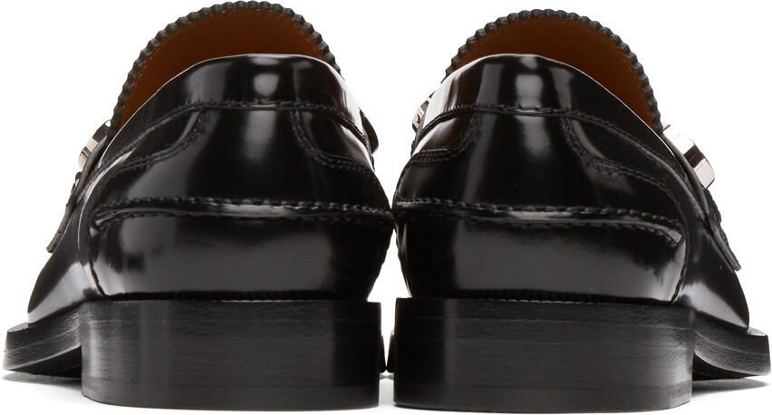 Burberry Black Leather Fred Loafers