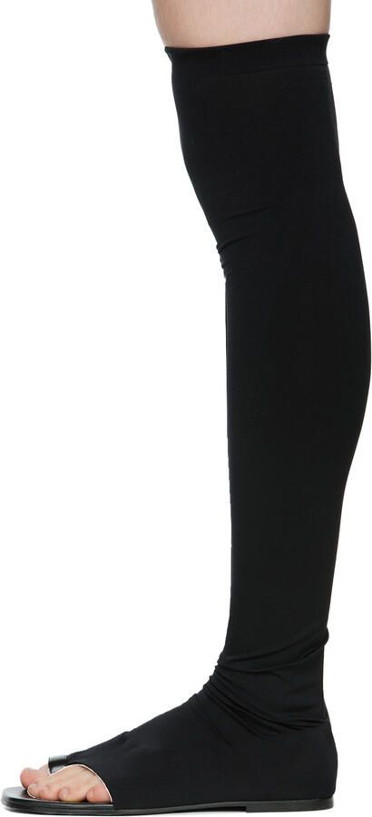 Burberry Black Marleyton Boots - Picture 3