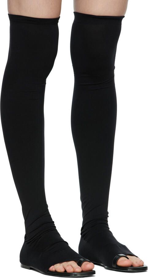 Burberry Black Marleyton Boots