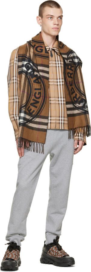 Burberry Black Paneled Sneakers - Picture 4