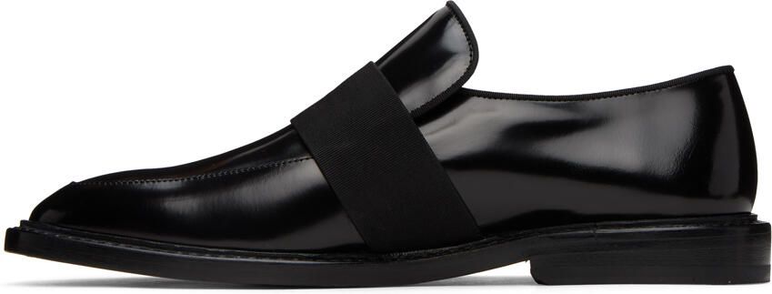 Burberry Black Ribbon Detail Loafers - Picture 3