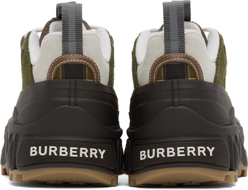 Burberry Brown Arthur Low-Top Sneakers