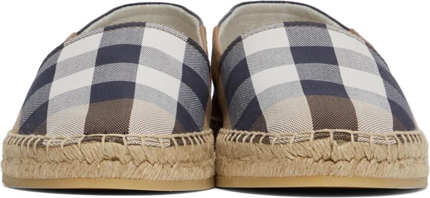 Burberry Brown Check Espadrilles - Picture 3