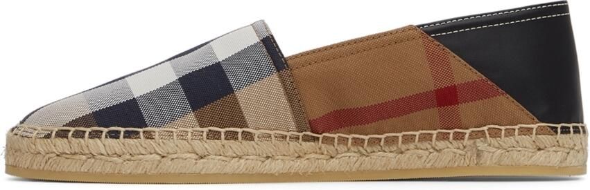 Burberry Brown Check Espadrilles - Picture 4