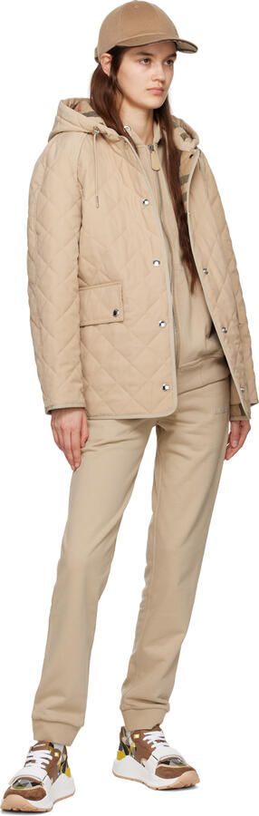 Burberry Brown Ramsey Check Sneakers - Picture 4