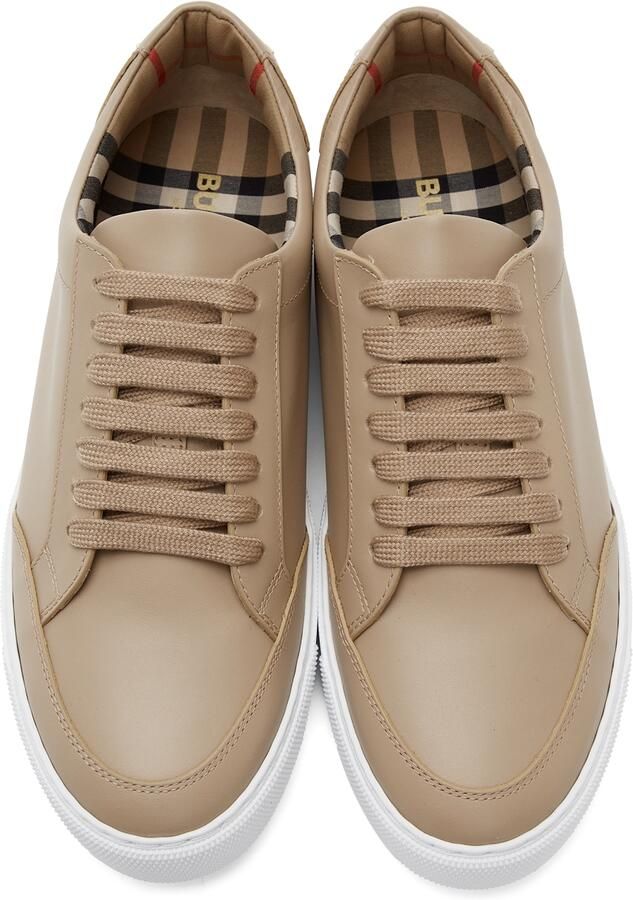 Burberry Brown Salmond Sneakers