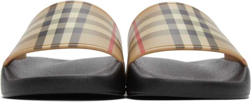 Burberry Check Furley Slides - Picture 3