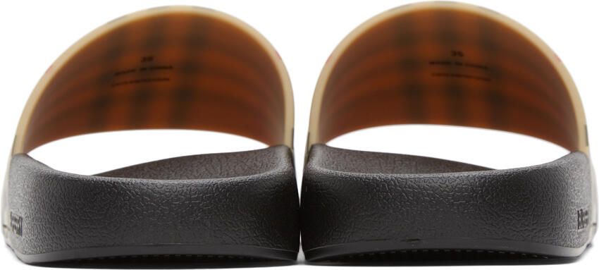Burberry Check Furley Slides - Picture 2