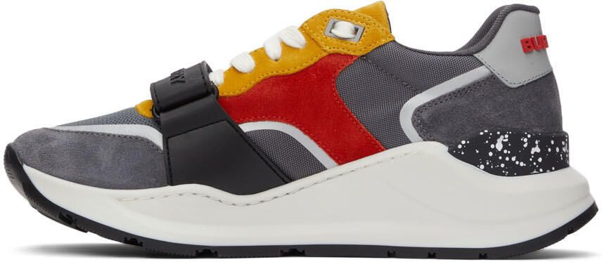 Burberry Grey Ramsey Sneakers - Picture 4