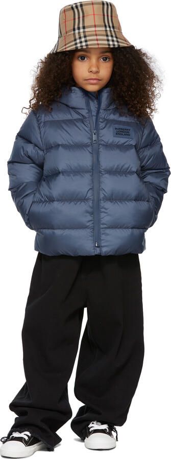 Burberry Kids Black Icon Stripe Logo Sneakers - Picture 3