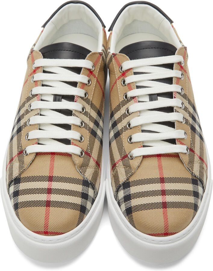 Burberry Leather Archive Low Sneakers