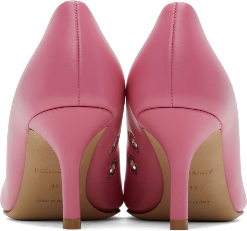 Burberry Pink Leather Heels