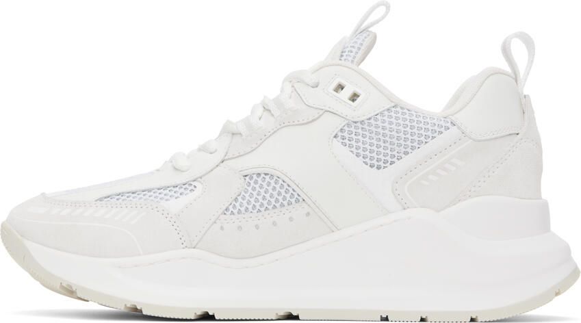 Burberry White Sean Sneakers - Picture 3