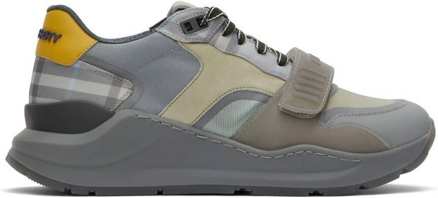 Burberry Gray Ramsey Sneakers