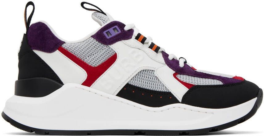 Burberry Multicolor Embossed Sneakers