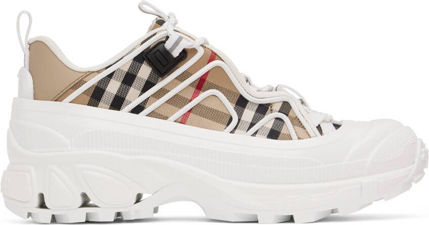 Burberry Tan Arthur Sneakers
