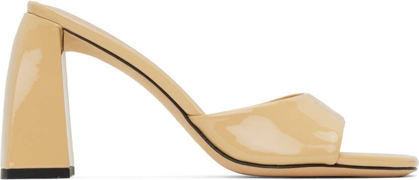 BY FAR Beige Michele Heeled Sandals - Picture 5