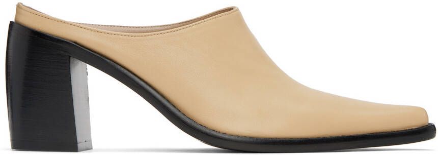 BY FAR Beige Nef Heels - Picture 5