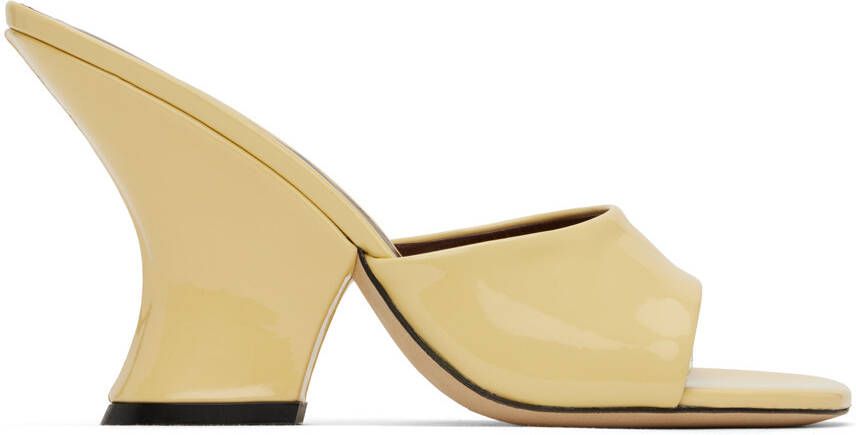 BY FAR Beige Tais Heeled Sandals - Picture 5