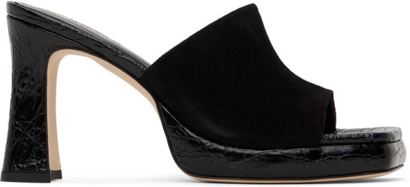 BY FAR Black Beliz Mules - Picture 2