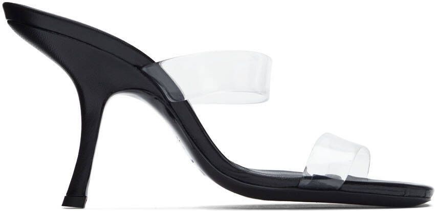 BY FAR Black Clara Heeled Sandals - Picture 5