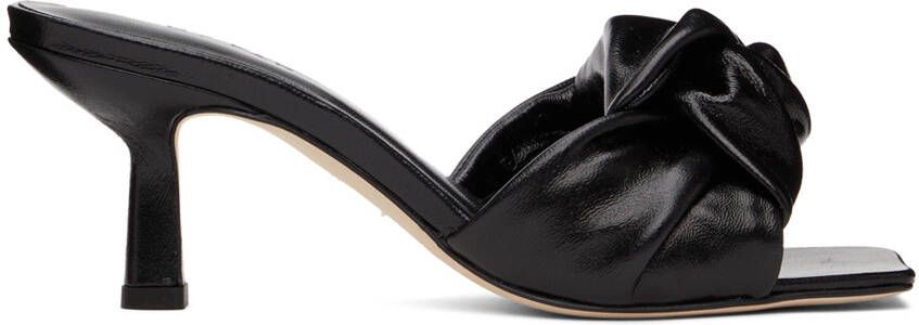 BY FAR Black Lana Heeled Sandals - Picture 5