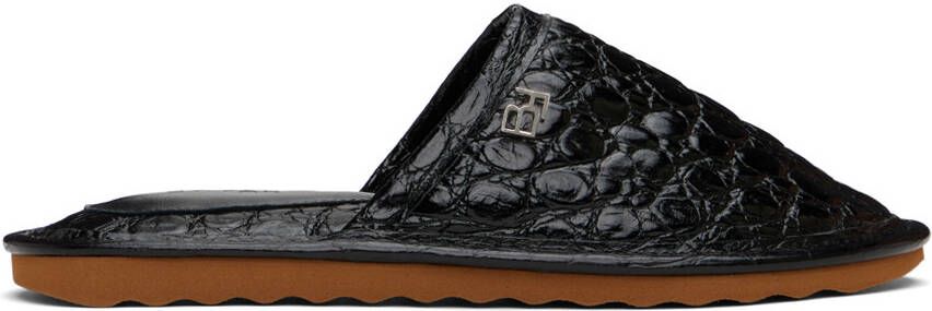 BY FAR Black Larry Slippers - Picture 5