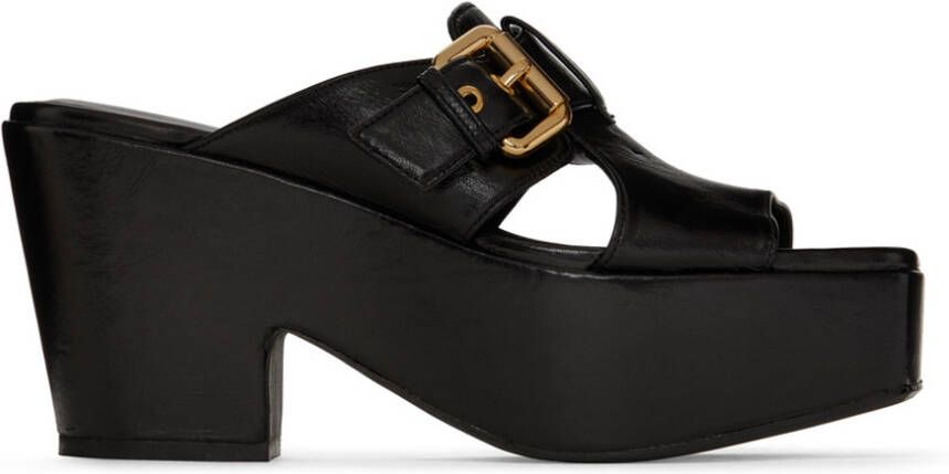 BY FAR Black Lenka Heeled Sandals - Picture 2