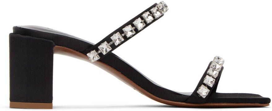 BY FAR Black Tanya Mules - Picture 2