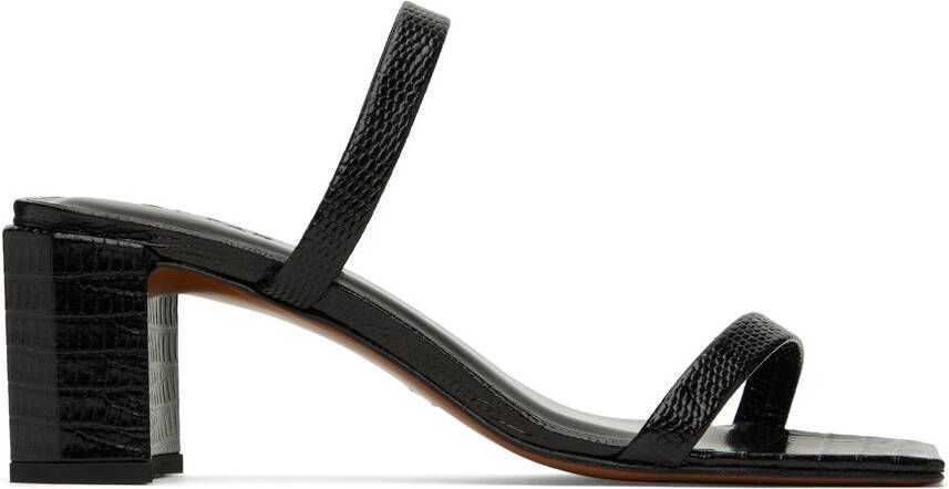 BY FAR Black Tanya Sandals - Picture 5