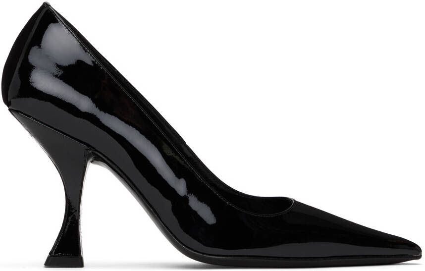 BY FAR Black Viva Heels