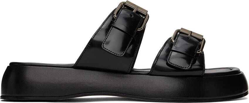 BY FAR Black Wyatt Sandals - Picture 5