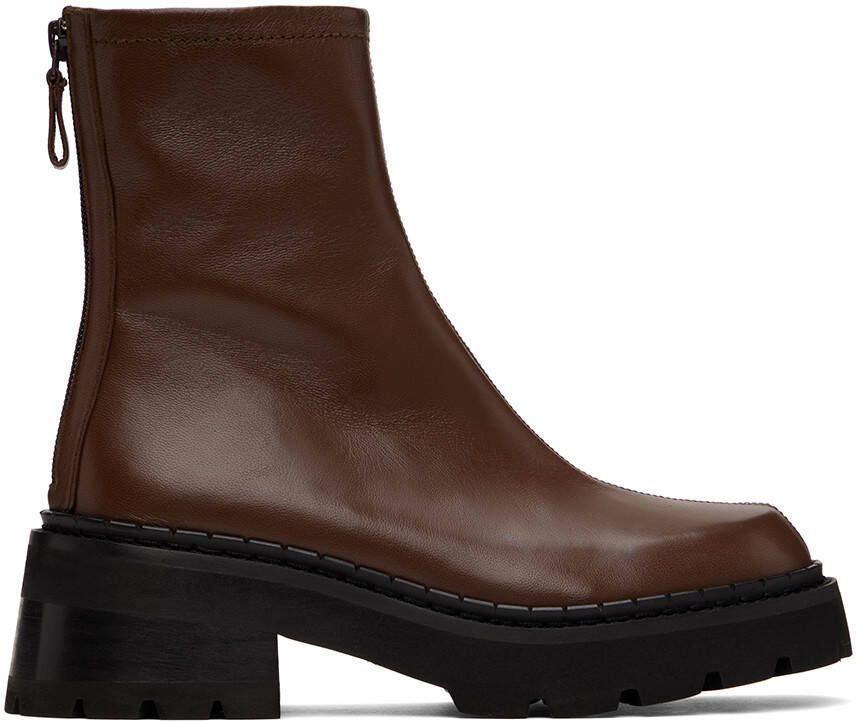 BY FAR Brown Alister Boots - Picture 5