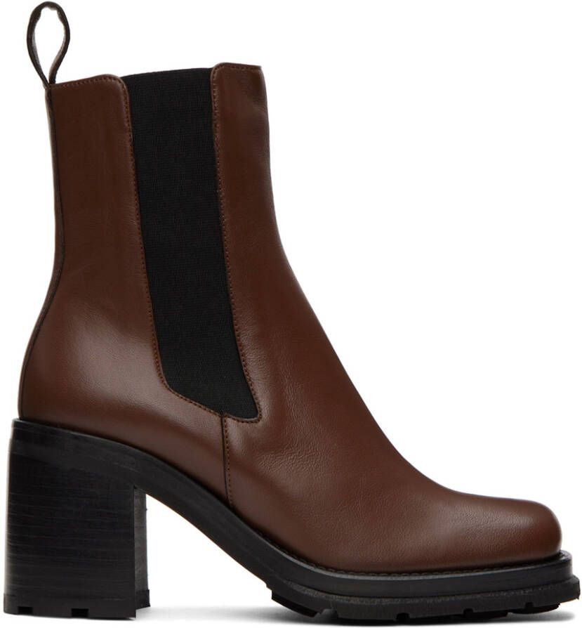 BY FAR Brown Elijah Boots