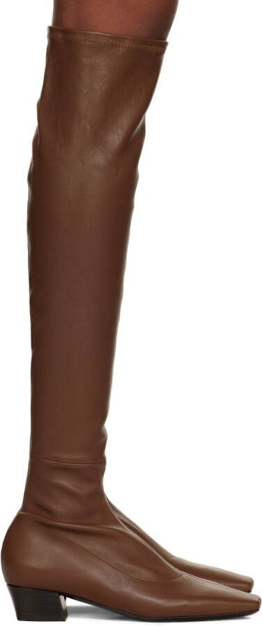 BY FAR Burgundy Colette Boots - Picture 5