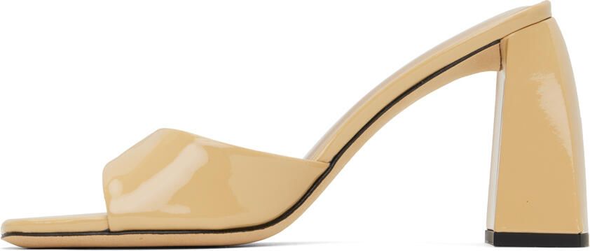 BY FAR Beige Michele Heeled Sandals - Picture 3